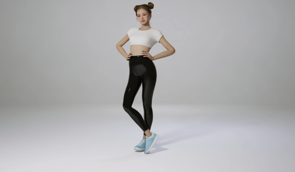 《InZOI》漆皮紧身裤MOD