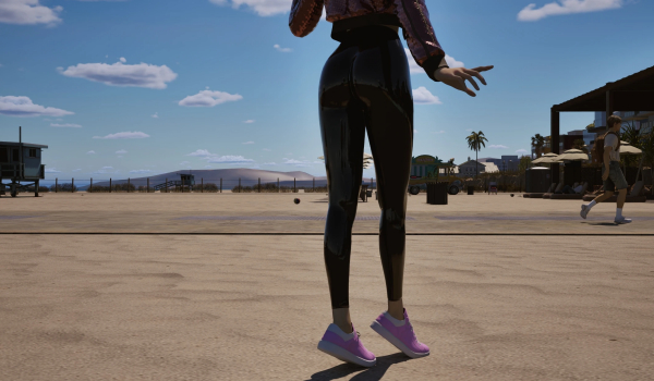 《InZOI》漆皮紧身裤MOD