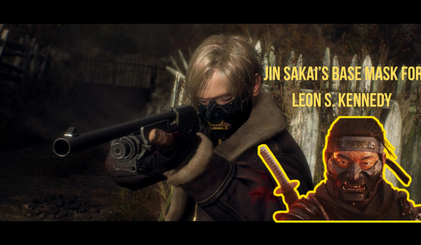 《生化危机4:重制版》里昂专用境井仁面具MOD