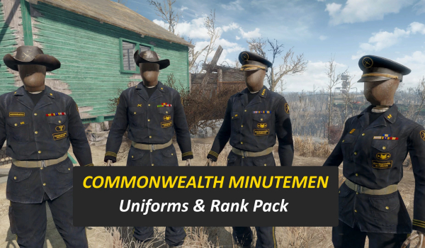 《辐射4》联邦义勇兵军装与军衔包MOD