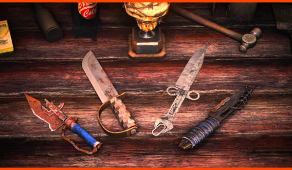 《辐射4》废土之刃手工粗制刀具包MOD