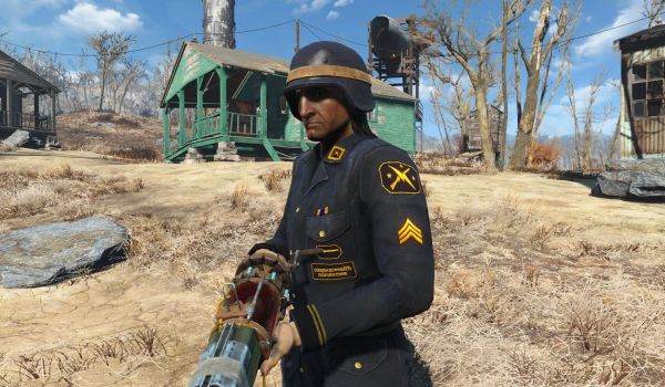 《辐射4》联邦义勇兵军装与军衔包MOD