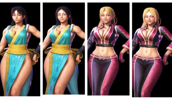 《街头霸王6》不知火舞C1 C2长发型MOD