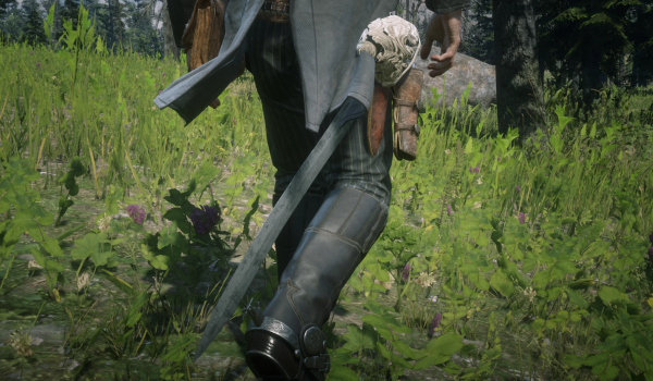 《荒野大镖客2》可穿戴海盗刀剑MOD