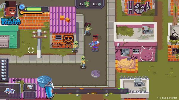 僵尸街区：涂鸦特工队壁纸