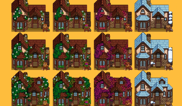 《星露谷物语》蜜蜂石艺农舍MOD