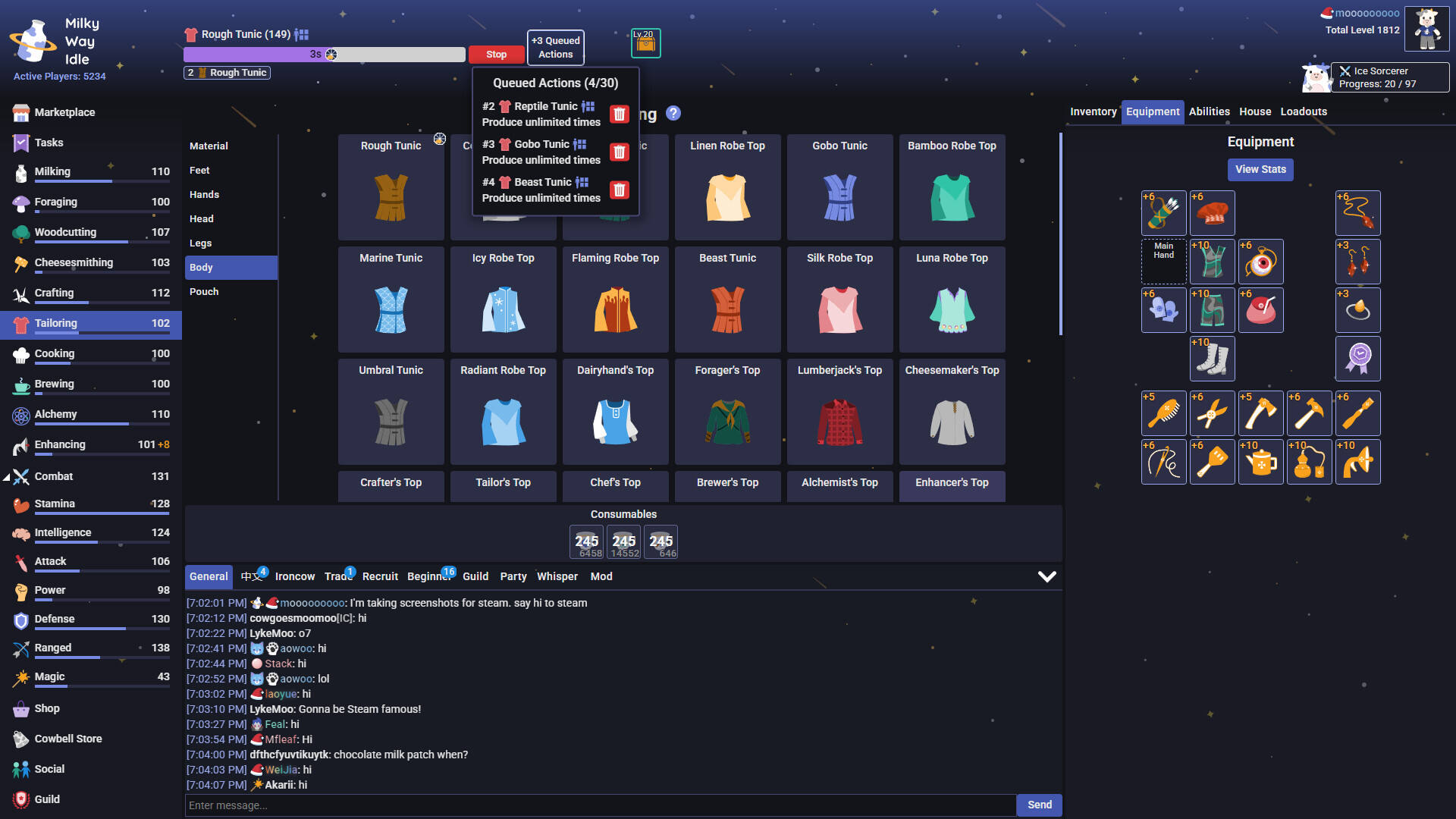 银河奶牛放置壁纸