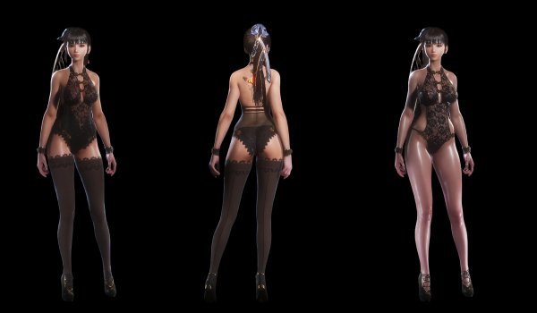 《剑星》A27黑珍珠红珍珠套装MOD