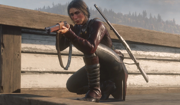 《荒野大镖客2》玛丽贝丝赏金猎人服装MOD