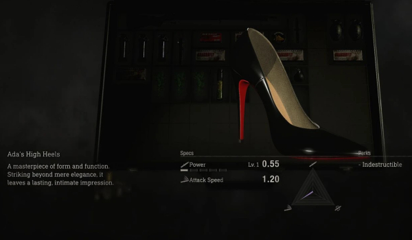 《生化危机4:重制版》艾达高跟鞋替换小刀MOD