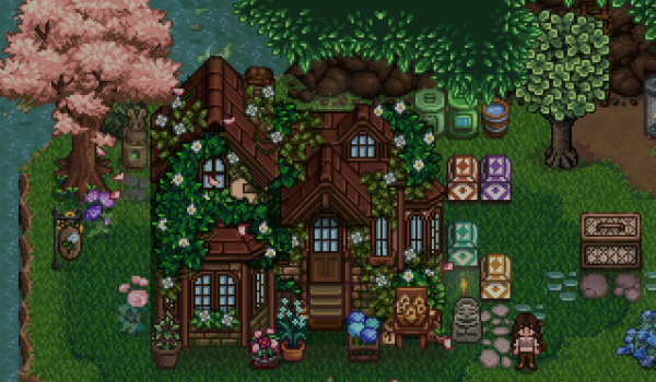 《星露谷物语》蜜蜂石艺农舍MOD