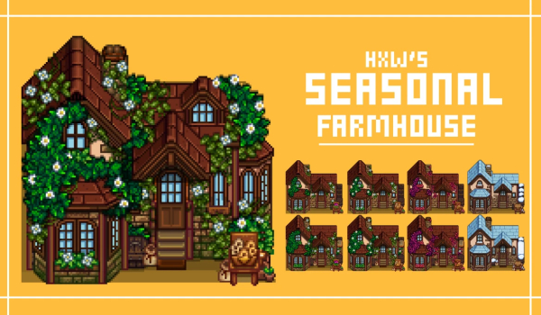 《星露谷物语》蜜蜂石艺农舍MOD