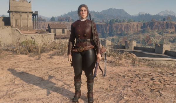 《荒野大镖客2》玛丽贝丝赏金猎人服装MOD