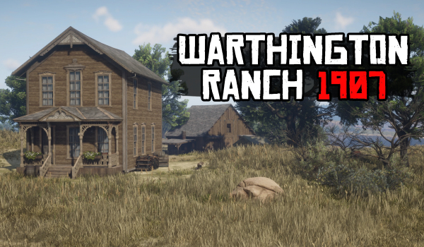 《荒野大镖客2》沃辛顿牧场1907 MOD