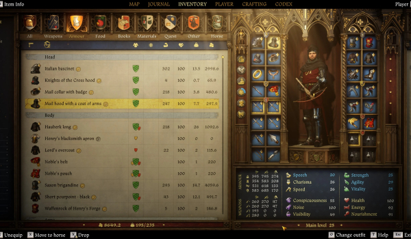 《天国：拯救2》真实护甲数值MOD