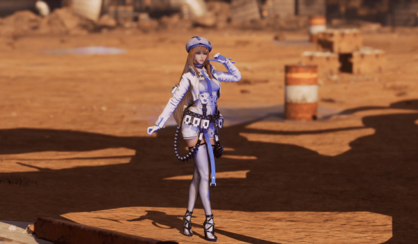 《剑星》极乐战斗制服含短款及白蓝配色版MOD