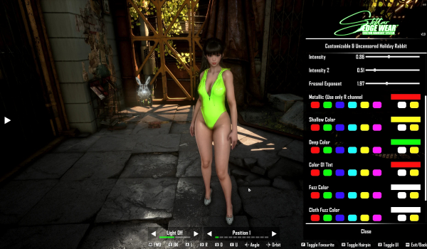 《剑星》定制节庆兔女郎MOD