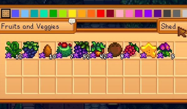 《星露谷物语》始终最高品质或铱星品质物品MOD