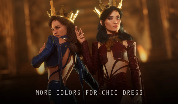 《光与影：33号远征队》时尚连衣裙与银质配件多色扩展MOD