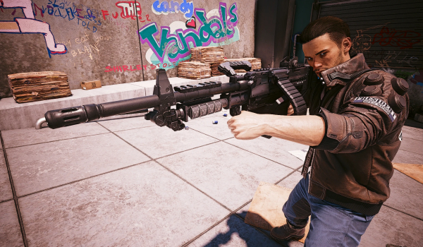 《赛博朋克2077》MK8重型突击霰弹枪MOD