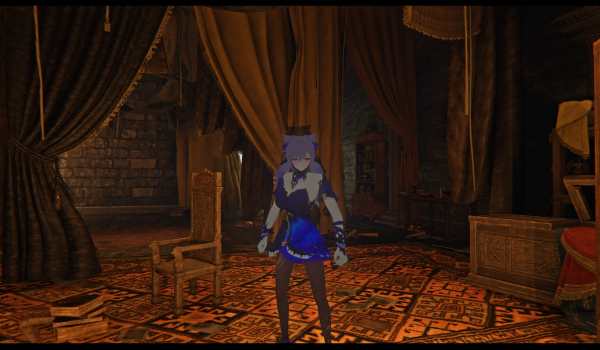 《艾尔登法环 黑夜君临》原神刻晴替换追忆狂野者MOD