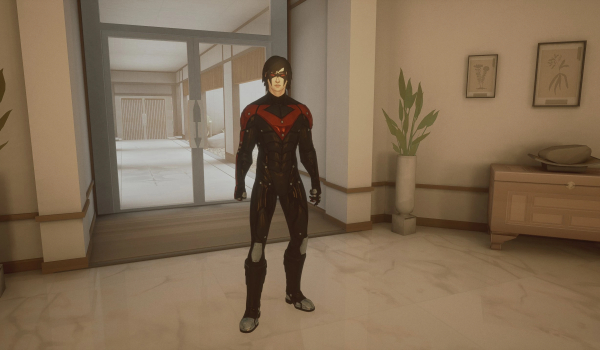 《师父》夜翼装替换默认男性服装MOD