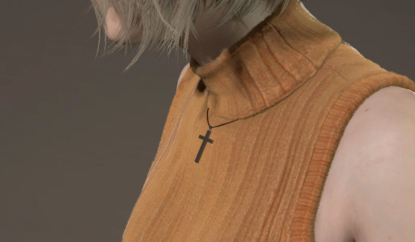 《生化危机4：重制版》阿什莉十字架吊坠MOD