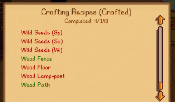 《星露谷物语》完美状态统计MOD