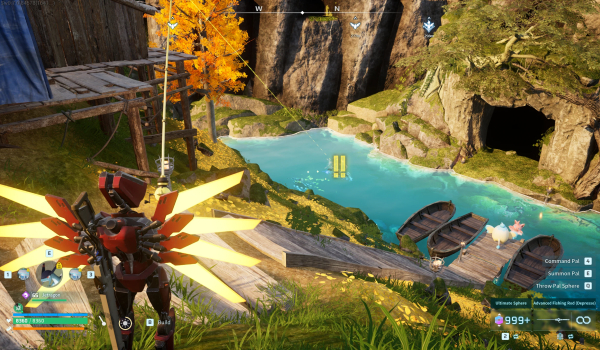 《幻兽帕鲁》超远程钓鱼MOD