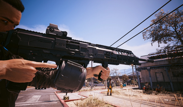 《赛博朋克2077》MK78班用轻机枪MOD