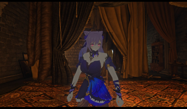 《艾尔登法环 黑夜君临》原神刻晴替换追忆狂野者MOD