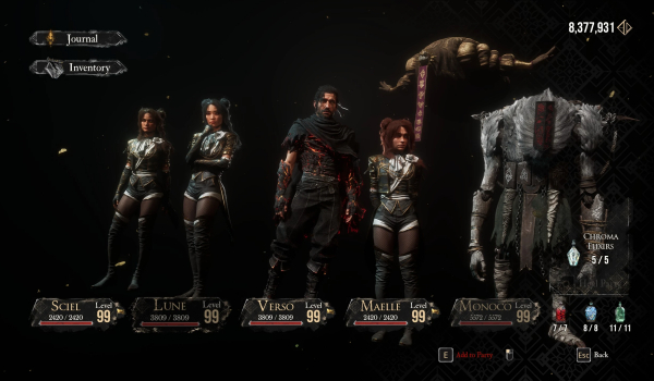 《光与影：33号远征队》100%完成度存档