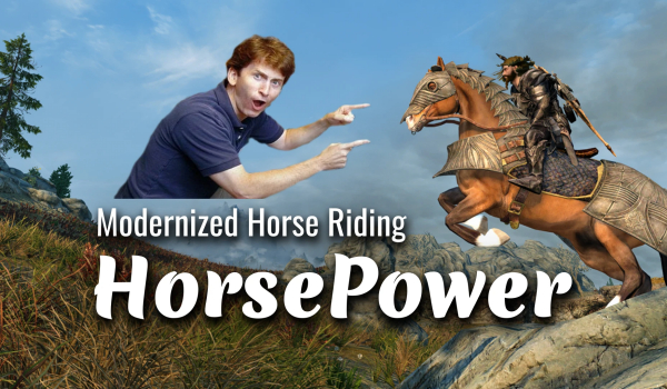 《上古卷轴5:天际重制版》现代化骑马系统MOD