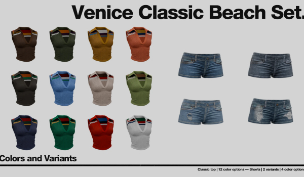 《赛博朋克2077》威尼斯经典海滩套装MOD