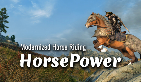 《上古卷轴5:天际重制版》现代化骑马系统MOD