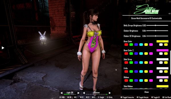 《剑星》海洋女仆自定义套装MOD