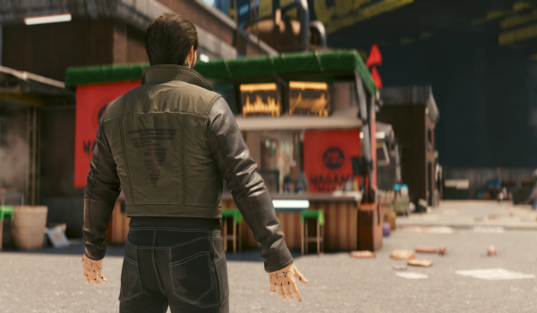 《赛博朋克2077》斯卡恩男V预设MOD