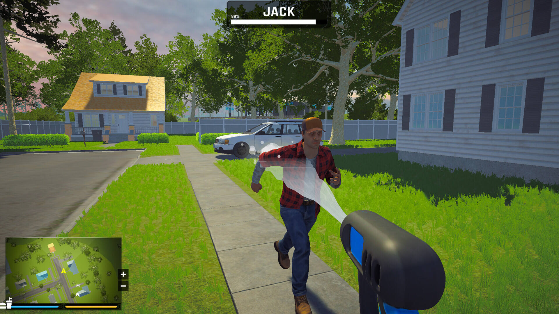 高压清洗模拟器壁纸