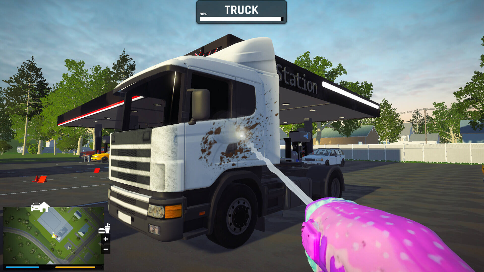 高压清洗模拟器壁纸