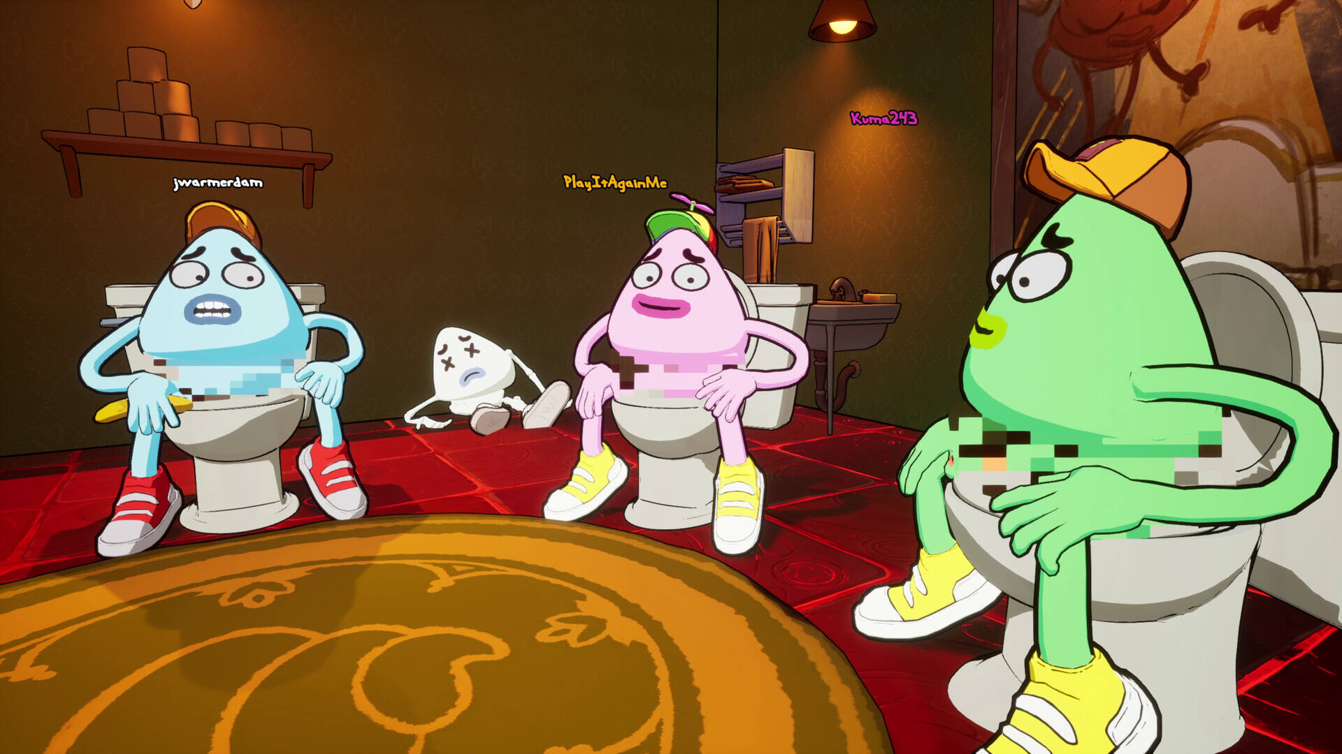 憋不住了！壁纸