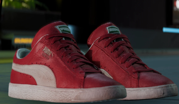 《赛博朋克2077》Puma麂皮运动鞋MOD