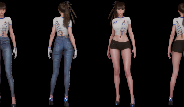 《剑星》破败牛仔服装MOD