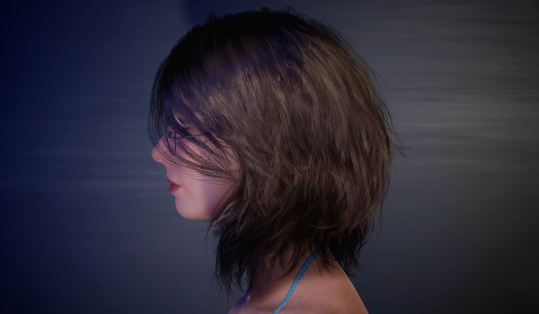 《赛博朋克2077》格洛里菲卡发型MOD