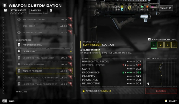 《绝地潜兵2》M4卡宾枪替换AR59抑制者MOD