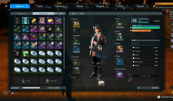 《幻兽帕鲁》货币及更多物品转为关键物品MOD