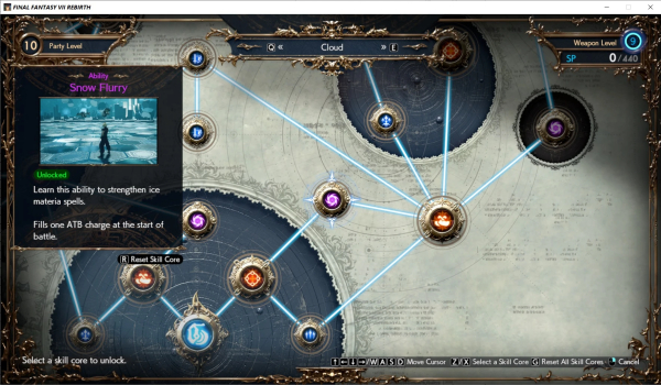 《最终幻想7：重生》角色能力节点多样化个人调整MOD