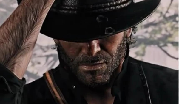 《赛博朋克2077》亚瑟摩根全黑帽子MOD