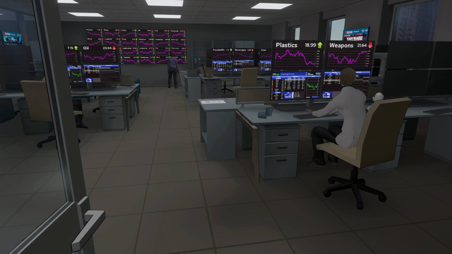 看不见的手壁纸