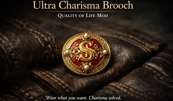 《天国：拯救2》魅力999金色魅力胸针MOD