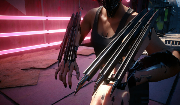 《赛博朋克2077》赛博组件狼獾利爪MOD